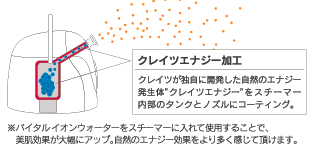エナ・ヴィータ バイタルイオンスチーマー(イメージ)
